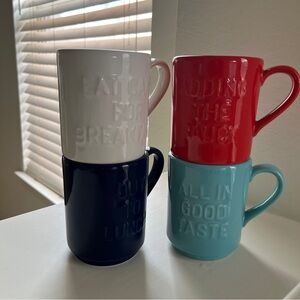 Kate Spade x Lenox Mug Set of 4